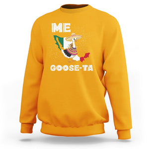 Me Goose Ta Mexican Funny Spanish Pun Sweatshirt TS09 Gold Printyourwear
