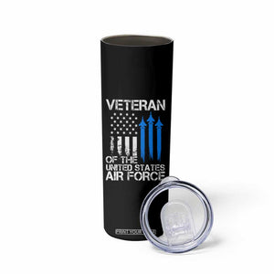 Veteran Of The United States Air Force Skinny Tumbler TS09 Print Your Wear
