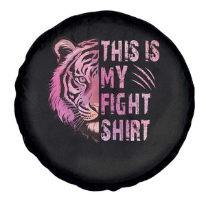 Breast Cancer Spare Tire Cover This Is My Fight Pink Tiger Warrior TS09 Print Your Wear