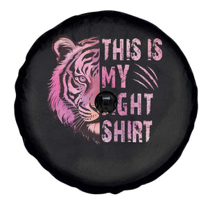 Breast Cancer Spare Tire Cover This Is My Fight Pink Tiger Warrior TS09 Print Your Wear