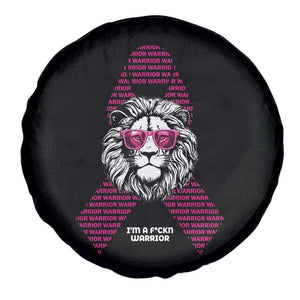 Pink Breast Cancer Spare Tire Cover This Is My Fight Pink Lion Warrior TS09 Print Your Wear