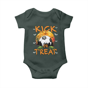 Halloween Soccer Baby Onesie Kick Or Treat Spooky Season TS09 Print Your Wear