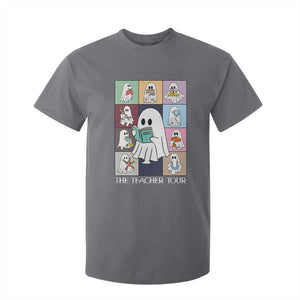 Science Teacher Halloween T Shirt For Kid Spooky Teacher Era TS09 Charcoal Print Your Wear