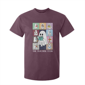 Science Teacher Halloween T Shirt For Kid Spooky Teacher Era TS09 Maroon Print Your Wear
