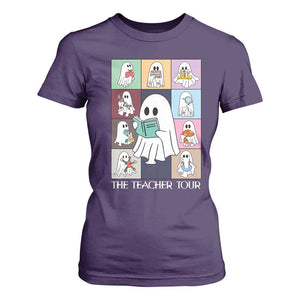 Science Teacher Halloween T Shirt For Women Spooky Teacher Era TS09 Purple Print Your Wear