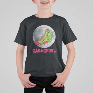 Funny Halloween T Shirt For Kid Gabaghoul Italian Zombie Hand TS09 Black Print Your Wear