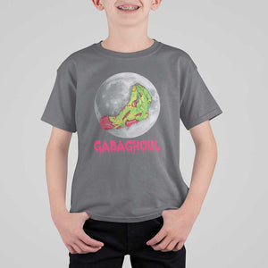 Funny Halloween T Shirt For Kid Gabaghoul Italian Zombie Hand TS09 Charcoal Print Your Wear