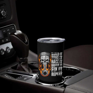 Racing Car Tumbler Cup Build It Tune It Race It Break It TS09 Print Your Wear