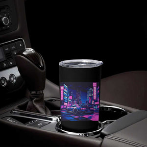 Tokyo Night Drive Tumbler Cup Retro Futuristic JDM Street Racing Aesthetic TS09 Print Your Wear