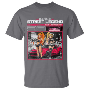 Street Legend JDM Anime T Shirt TS09 Charcoal Print Your Wear