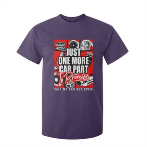 Car Lover T Shirt For Kid Just One More Car Part I Promise TS09 Purple Print Your Wear