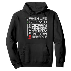 Motorcycle Lover Hoodie When Life Gets You Down TS09 Black Print Your Wear