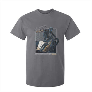 BMX Kid T Shirt For Kid Like A Regular Kid But Cooler Cyclist Bicycle TS09 Charcoal Print Your Wear
