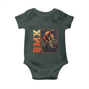 BMX Cyclist Bicycle Baby Onesie Funny Dinosaur Riding TS09 Print Your Wear