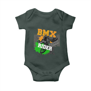 BMX Rider Cyclist Bicycle Baby Onesie TS09 Print Your Wear