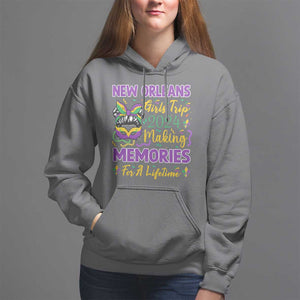 New Orleans Girl's Trip 2024 Matching Hoodie Making Memories For A Lifetime TS09 Charcoal Print Your Wear