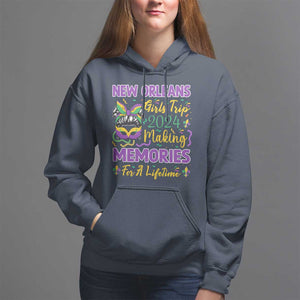New Orleans Girl's Trip 2024 Matching Hoodie Making Memories For A Lifetime TS09 Navy Print Your Wear