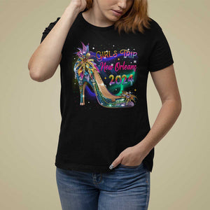 New Orleans Girl's Trip 2024 Matching T Shirt For Women TS09 Black Print Your Wear