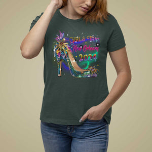 New Orleans Girl's Trip 2024 Matching T Shirt For Women TS09 Dark Forest Green Print Your Wear