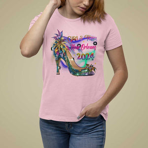New Orleans Girl's Trip 2024 Matching T Shirt For Women TS09 Light Pink Print Your Wear