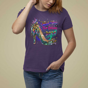 New Orleans Girl's Trip 2024 Matching T Shirt For Women TS09 Purple Print Your Wear