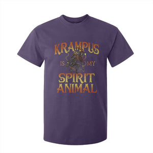 Christmas Krampus is My Spirit Animal T Shirt For Kid TS09 Purple Print Your Wear