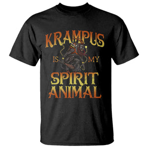 Christmas Krampus is My Spirit Animal T Shirt TS09 Black Print Your Wear