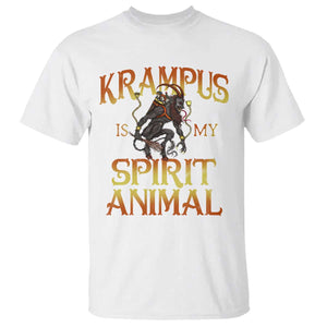 Christmas Krampus is My Spirit Animal T Shirt TS09 White Print Your Wear