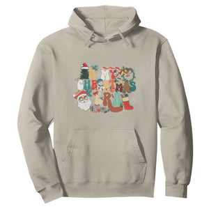 In My Christmas Era Retro Groovy Hoodie TS09 Sand Print Your Wear