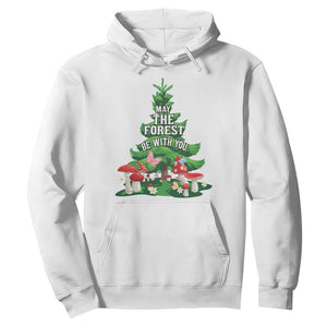 Nature Lover Hoodie May The Forest Be With You Cute Earth Day TS09 White Printyourwear