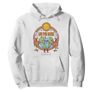 Earth Day Hoodie Love Your Mother Earth Retro TS09 White Printyourwear