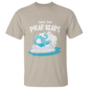 Earth Day T Shirt Save The Polar Bears Climate Awareness TS09 Sand Printyourwear