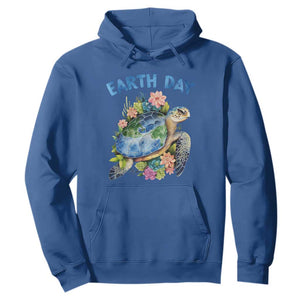 Earth Day Hoodie Sea Turtle Save Our Ocean TS09 Royal Blue Printyourwear