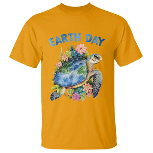 Earth Day T Shirt Sea Turtle Save Our Ocean TS09 Gold Printyourwear