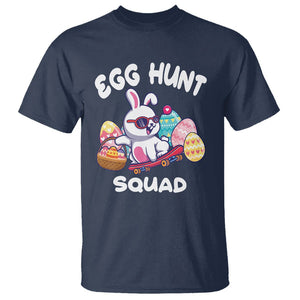 Easter Day T Shirt Egg Hunt Squad Cool Bunny Funny Hunting Season TS09 Navy Printyourwear