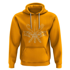 Funny Traveling Hoodie I Travel For Food Lover Traveller TS09 Gold Printyourwear