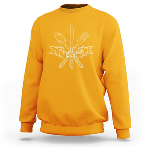 Funny Traveling Sweatshirt I Travel For Food Lover Traveller TS09 Gold Printyourwear