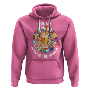 Travel For Beer Lover Hoodie Drinking Around The World Traveling TS09 Azalea Printyourwear