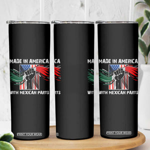 Made In America with Mexican Parts Skinny Tumbler TS09 Print Your Wear