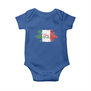 Italy Italian Ciao Bella Baby Onesie TS09 Royal Blue Print Your Wear