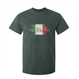Italy Italian Ciao Bella T Shirt For Kid TS09 Dark Forest Green Print Your Wear