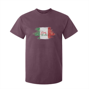 Italy Italian Ciao Bella T Shirt For Kid TS09 Maroon Print Your Wear