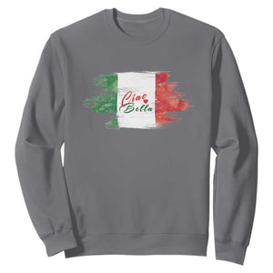 Italy Italian Ciao Bella Sweatshirt TS09 Charcoal Print Your Wear
