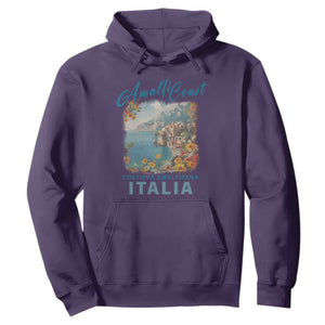 Italy Trip Hoodie Amalfi Coast Beautiful Beach TS09 Purple Print Your Wear