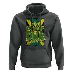 Jamaican Pride Hoodie Jamaica It's In My DNA TS09 Dark Heather Print Your Wear