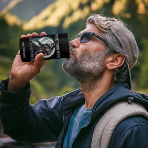 Alpha Wolf 4 in 1 Can Cooler Tumbler Hide Your Wife The Alpha's Here TS09 Print Your Wear