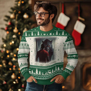 Alpha Wolf They Don't Understand Ugly Christmas Sweater TS09 Green Print Your Wear