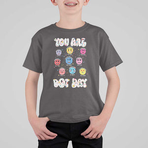 Christian Hippie Face You Are Dot Day T Shirt For Kid TS09 Dark Chocolate Print Your Wear