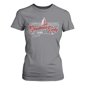 Nakatomi Plaza Christmas Party 1988 T Shirt For Women TS09 Charcoal Print Your Wear