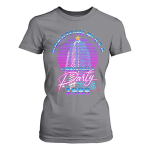 Nakatomi Plaza Christmas Party 1988 Vaporwave T Shirt For Women TS09 Charcoal Print Your Wear